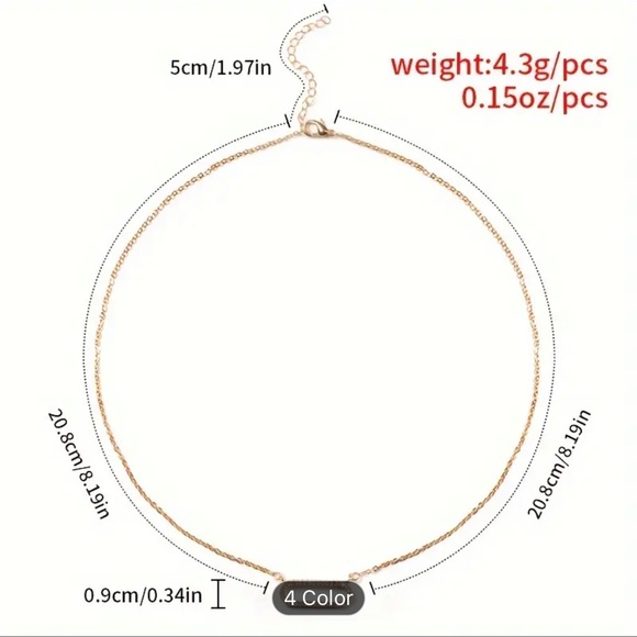 NWT dainty necklace - Picture 2 of 3